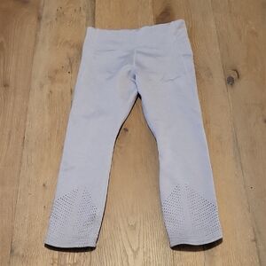 Nike Dri Fit Gray Athletic Running Leggings Size Small